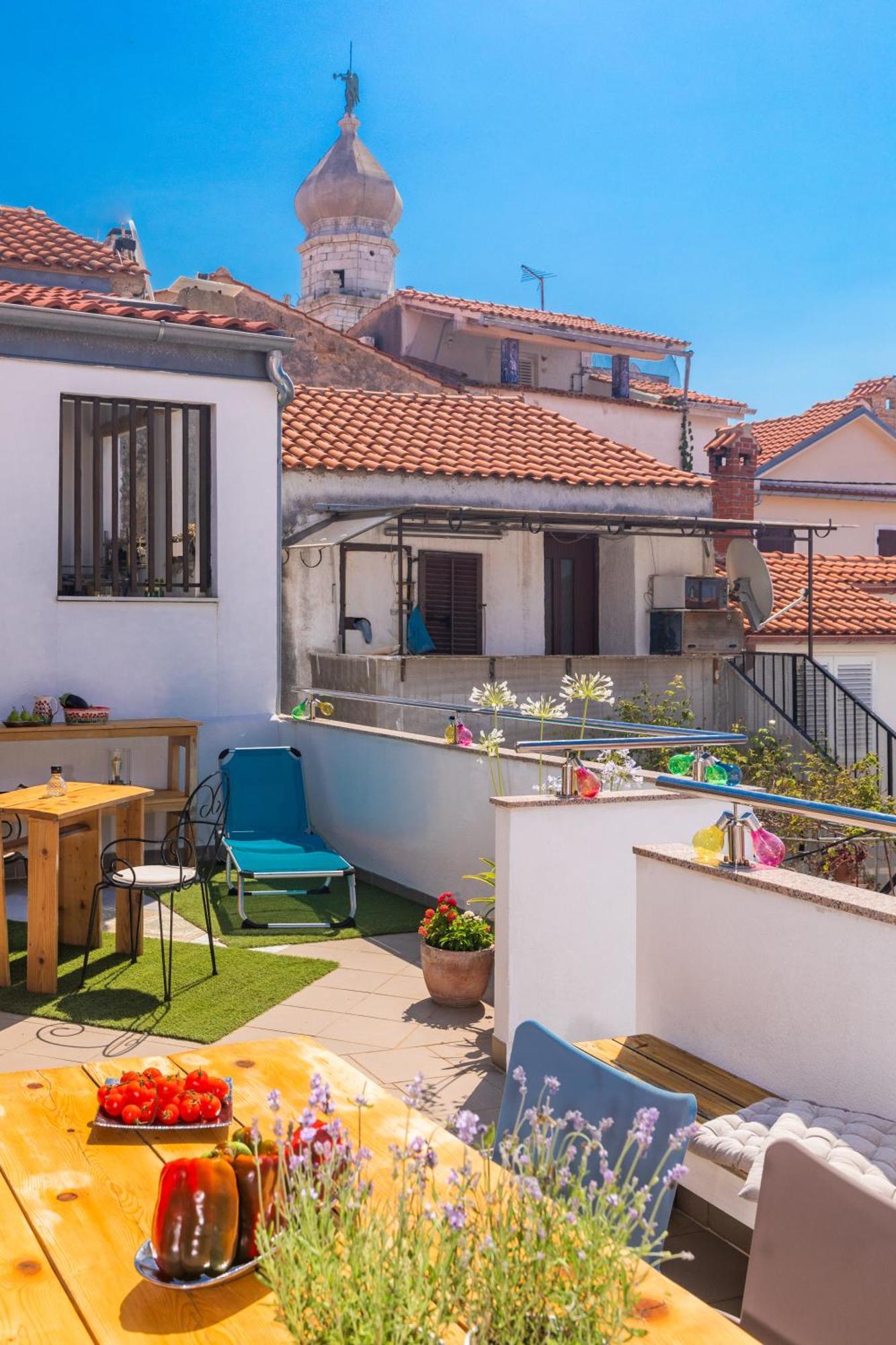 Apartmán Yvonne Krk Town Exteriér fotografie