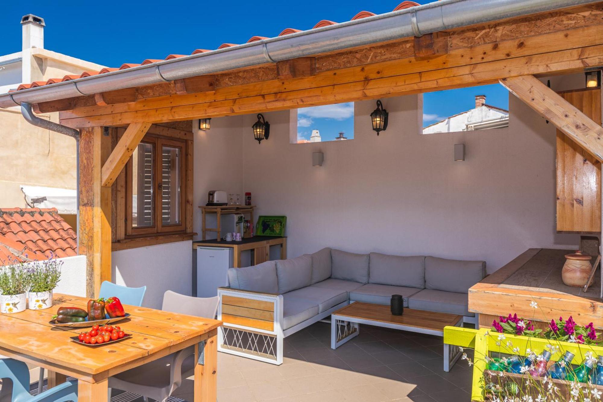 Apartmán Yvonne Krk Town Exteriér fotografie