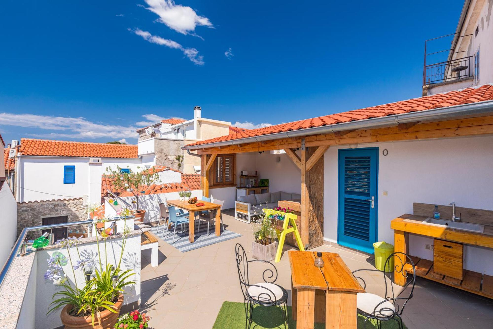 Apartmán Yvonne Krk Town Exteriér fotografie