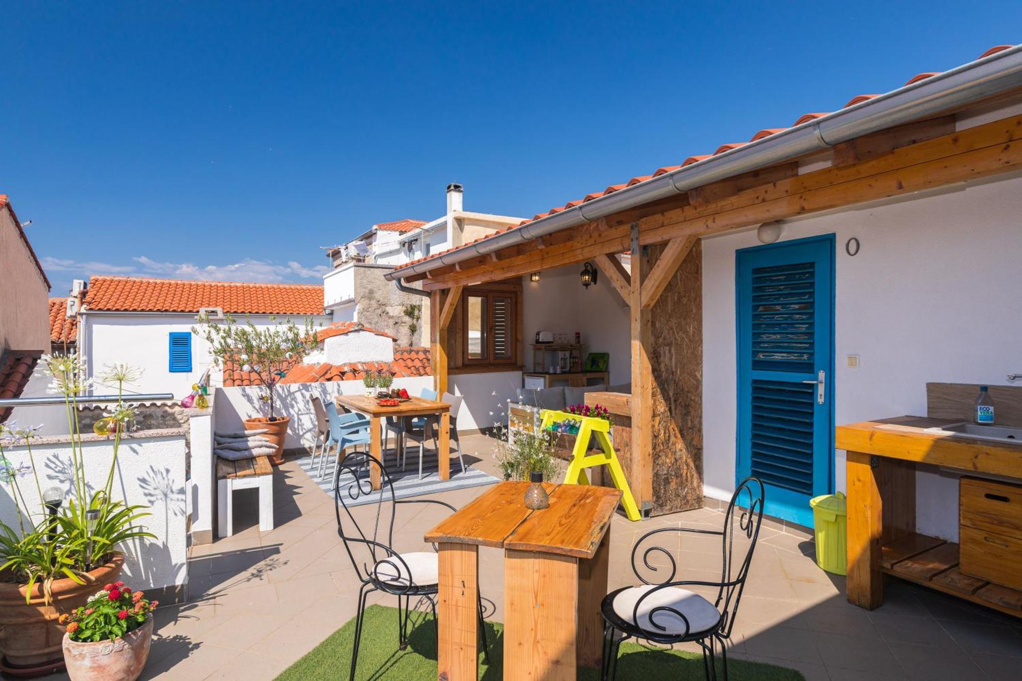 Apartmán Yvonne Krk Town Exteriér fotografie