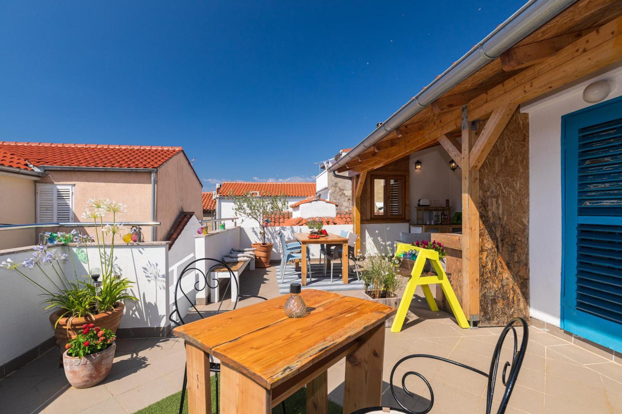 Apartmán Yvonne Krk Town Exteriér fotografie